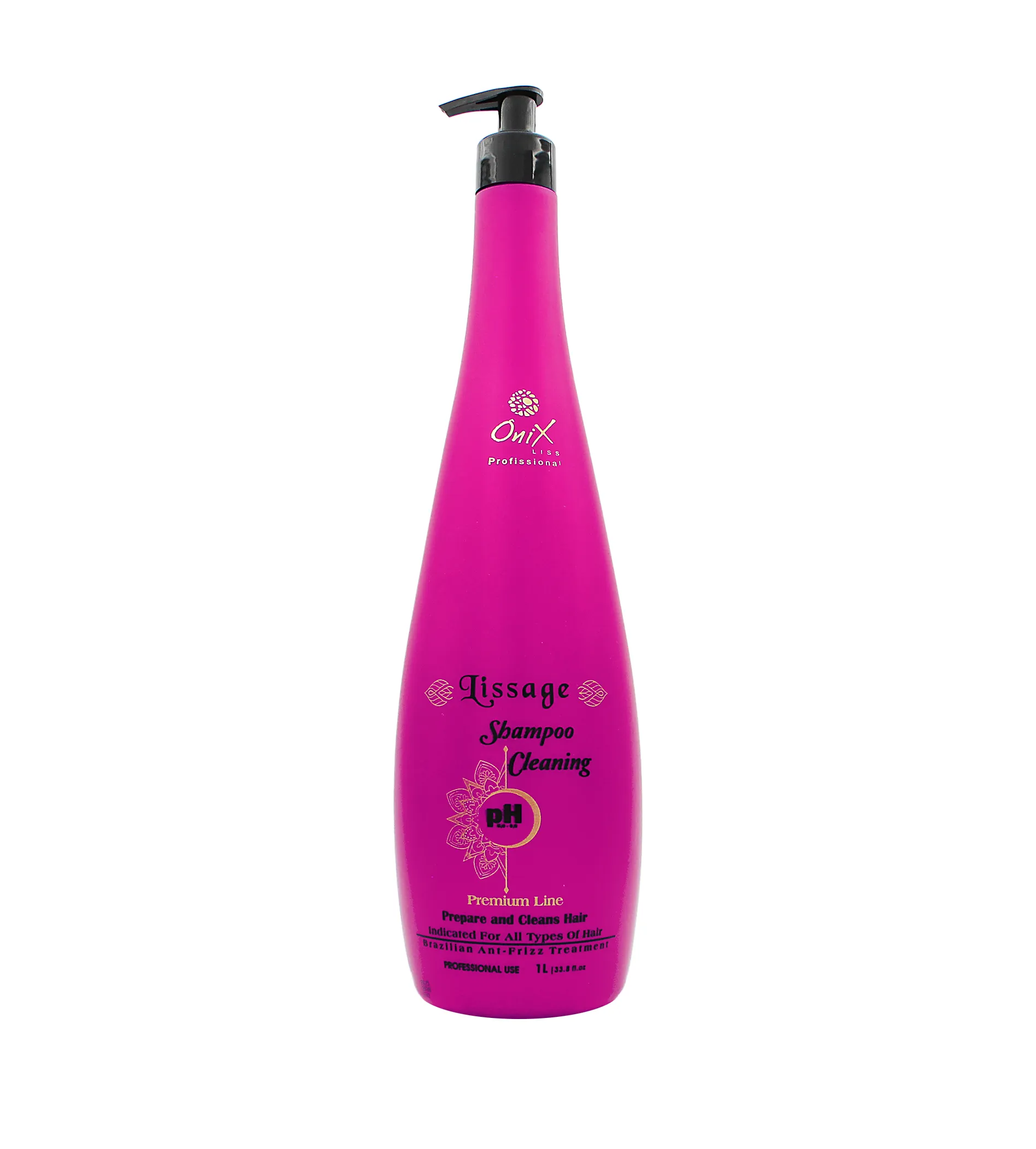 Onix Lissage Shampoo Cleaning 1000ml &scaron;ampūnas