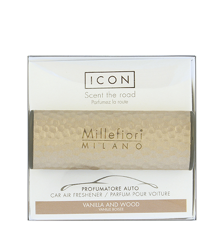 Millefiori Milano Icon Metal Vanilla & Wood automobilio gaiviklis