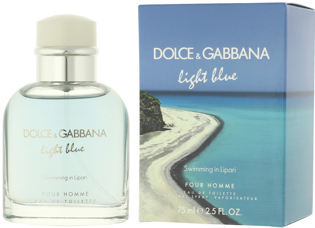 Dolce & Gabbana Light Blue Swimming In Lipari 75ml Kvepalai Vyrams EDT