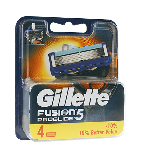 Gillette Fusion Proglide 4ks skutimosi gelis