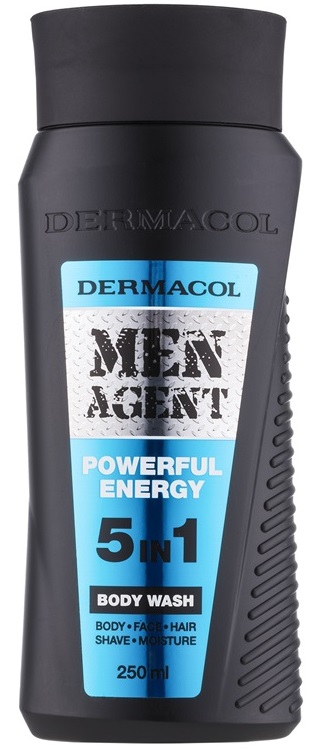 Dermacol Men Agent Powerful Energy 5in1 250ml dušo želė