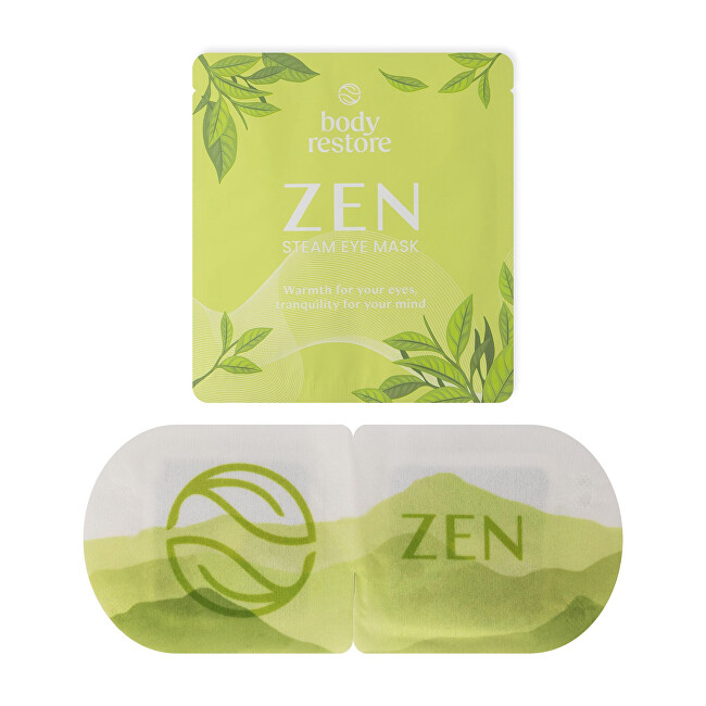 Body Restore Self-heating eye mask ZEN Green Tea Steam Eye Mask 5 ks Moterims