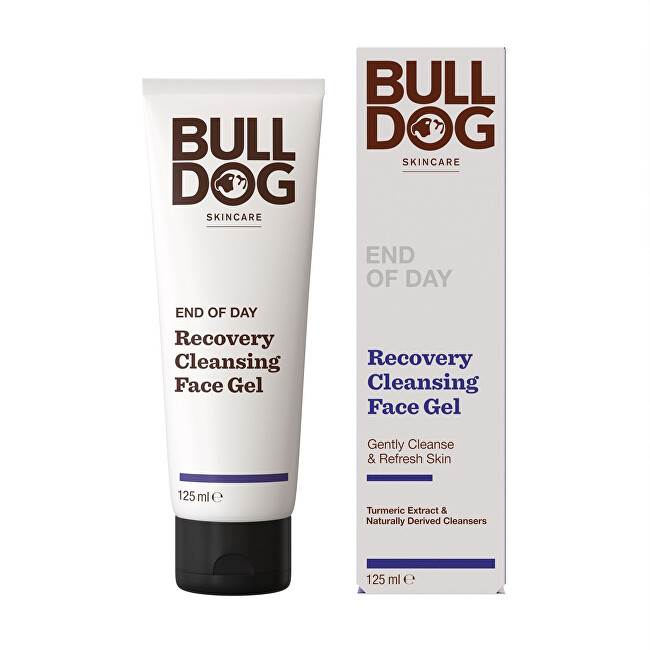 Bulldog End of Day Recovery Cleansing Face Gel 125 ml 125ml makiažo valiklis
