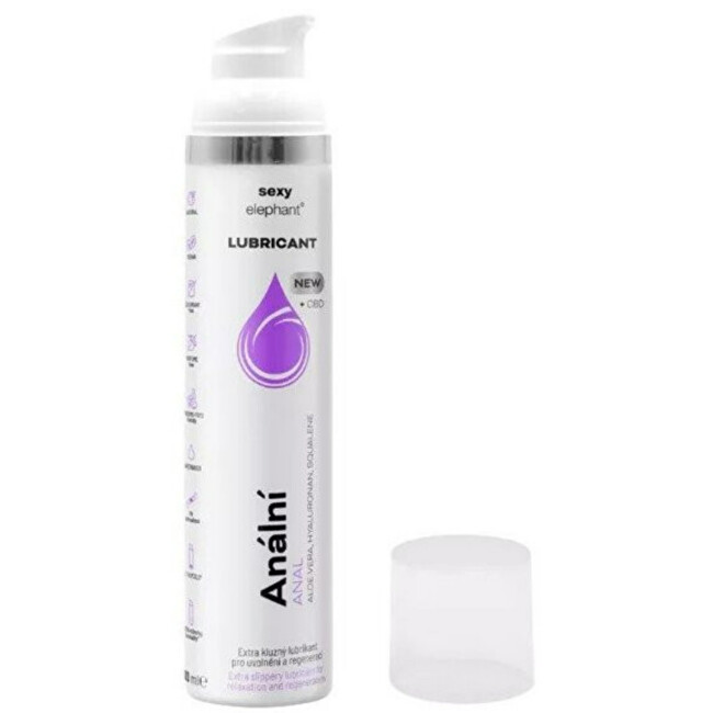 Sexy Elephant Anal lubricating gel 100 ml 100ml intymios higienos priežiūra