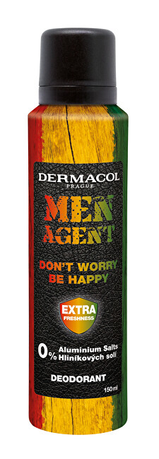 Dermacol Body deodorant Men Agent Don´t worry be happy 150 ml 150ml dezodorantas