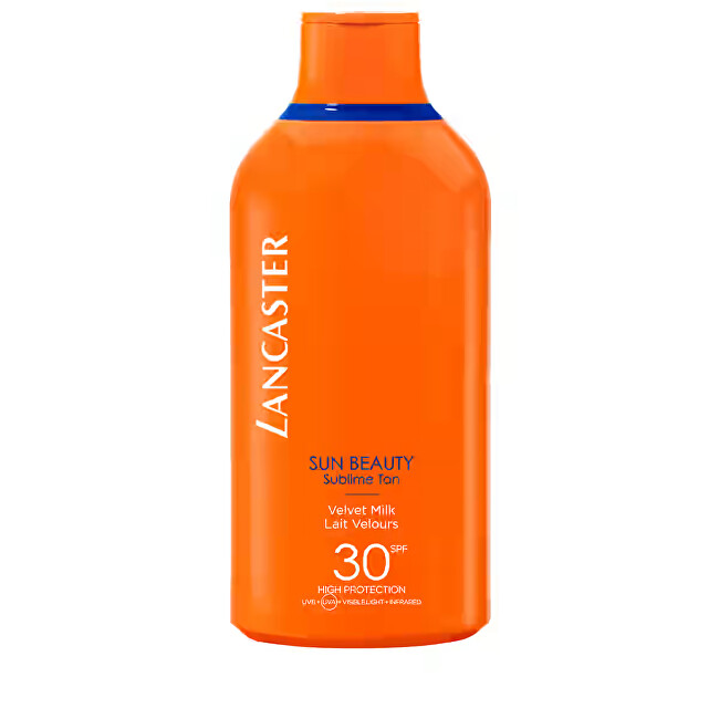 Lancaster Silk milk for tanning SPF 30 Sun Beauty (Velvet Milk) 400 ml 400ml Moterims