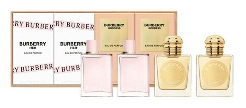Burberry Burberry - Her - EDP 2 x 5 ml + Goddess - EDP 2 x 5 ml 5ml kvepalų mėginukas Moterims