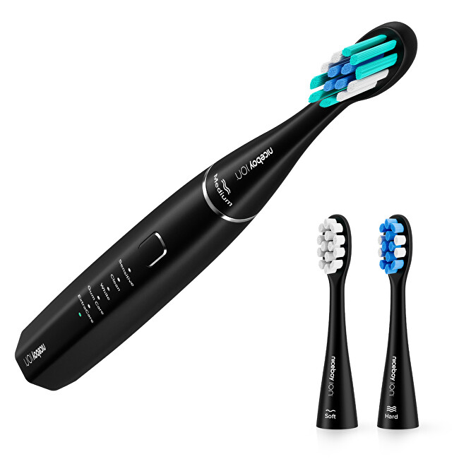 Niceboy ION Sonic Black sonic toothbrush dantų &scaron;epetėlis