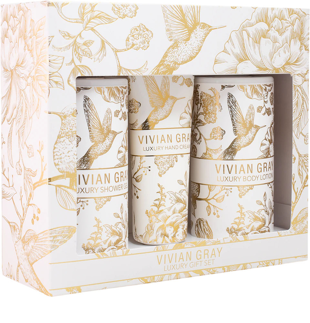 Vivian Gray Velvet Romance Set Body Care Gift Set Moterims
