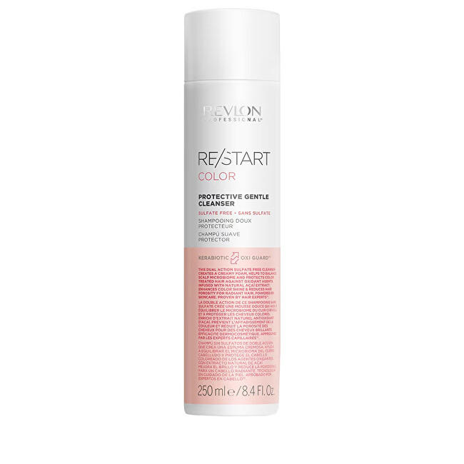 Revlon Professional Cleansing shampoo for colored hair Restart Color ( Protective Gentle Clean ser) 250ml &scaron;ampūnas
