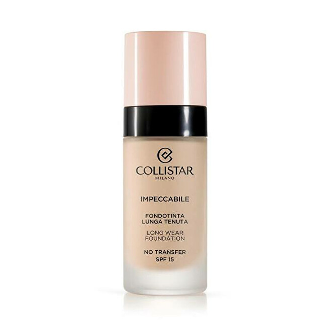 Collistar Long-lasting make-up SPF 15 Impeccable (Long Wear Foundation) 30 ml 1R Rosy Avory Moterims