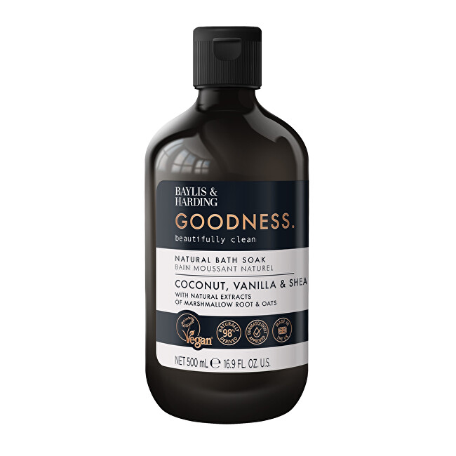 Baylis & Harding Goodness Coconut, Vanilla & Shea Bath Soak 500 ml 500ml Moterims