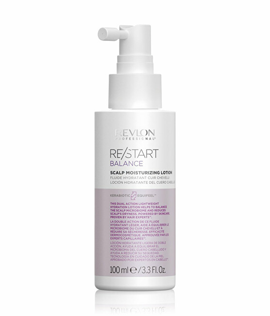 Revlon Professional Hydrating lotion for sensitive scalp Restart Balance ( Scalp Moisturizing Lotion) 100 ml 100ml Moterims