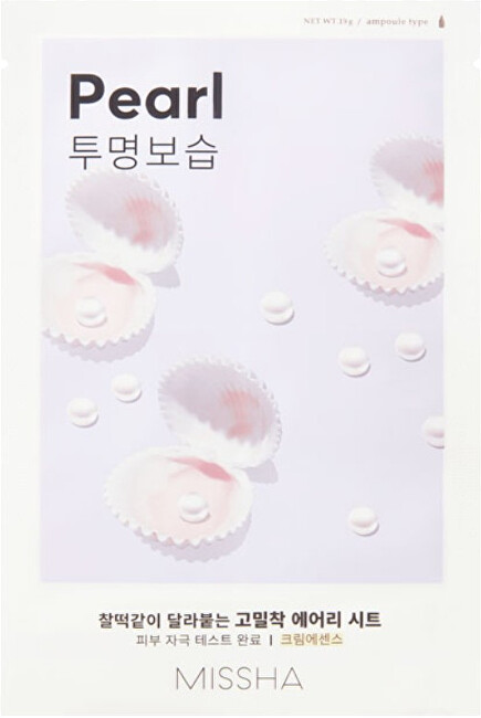 Missha Pearl Brightening Face Mask (Airy Fit Sheet Mask) 19 g Moterims