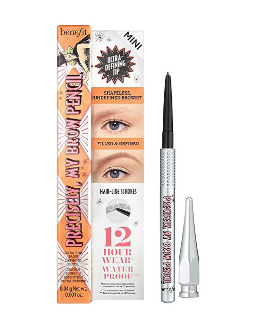 Benefit Ultra soft eyebrow pencil Precisely, My Brow Pencil ( Ultra Fine Brow Defining Pencil Mini ) 0.04 g Cool Grey antakių pie&scaron;tukas