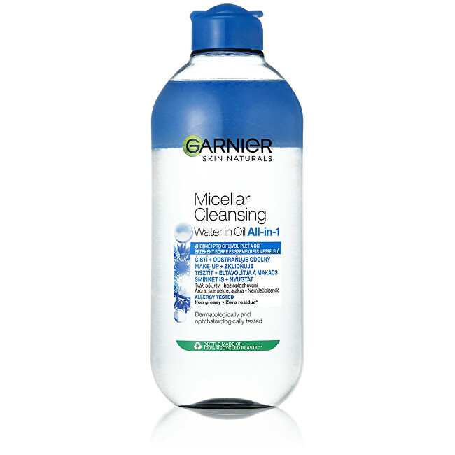 Garnier Careful micelar water for very sensitive skin and eyes Skin Natura l s 400 ml 400ml makiažo valiklis