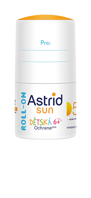 Astrid Children's Sunscreen Roll-on SPF 50+ Sun 50 ml 50ml Vaikams