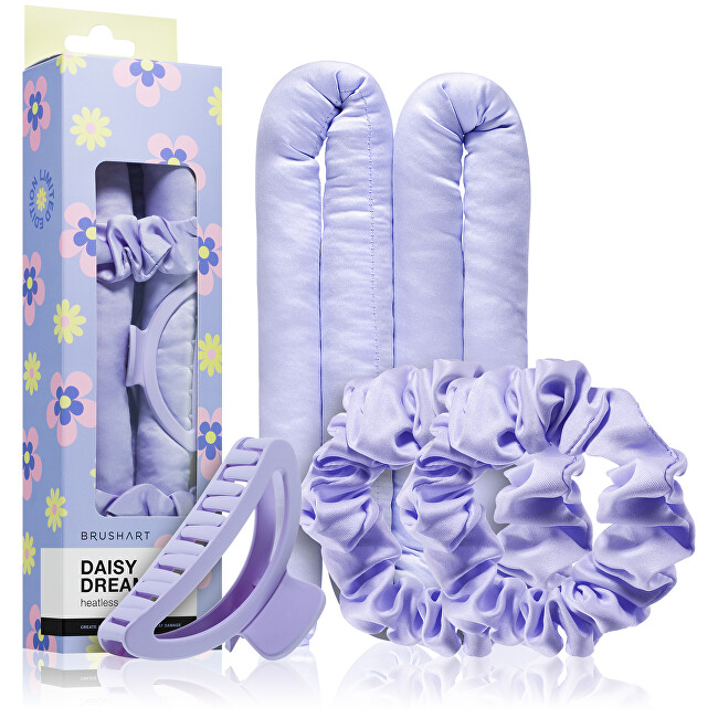 BrushArt Daisy Dreams Heatless Hair Curling Set plaukų aksesuaras BrushArt Daisy Dreams Heatless Hair Curling Set plaukų aksesuaras