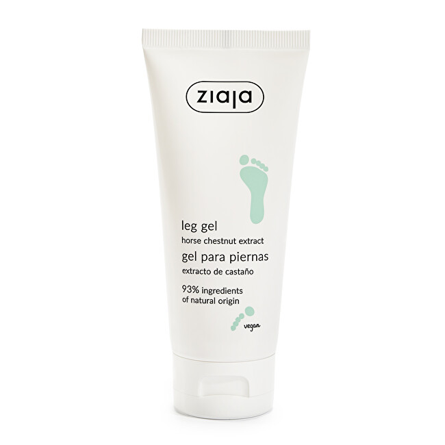 Ziaja Chestnut foot gel Leg Gel 100 ml 100ml kojų priežiūros priemonė