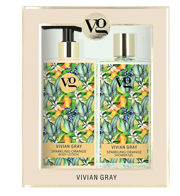 Vivian Gray Cosmetic set Sparkling Orange (Shower Gel & Body Lotion) Moterims