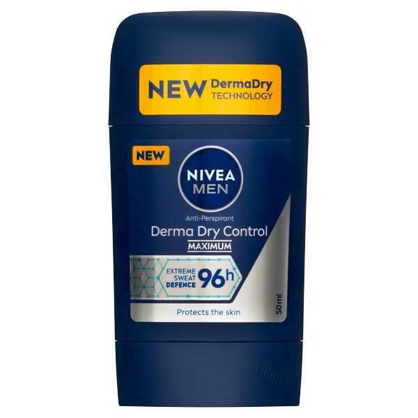 Nivea Solid antiperspirant for men Men Derma Dry Control 50 ml 50ml dezodorantas
