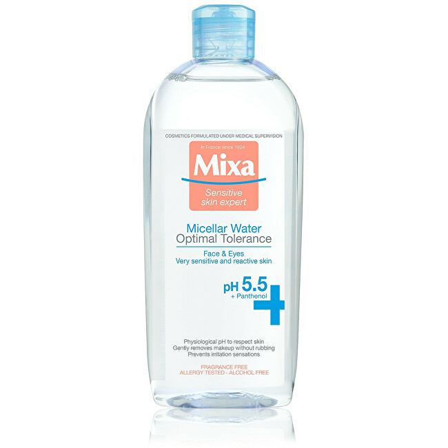 Mixa Micellar cleansing lotion for sensitive skin 400 ml 400ml makiažo valiklis