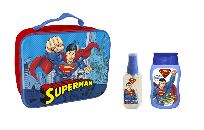 EP Line Superman cosmetic bag gift set Vaikams