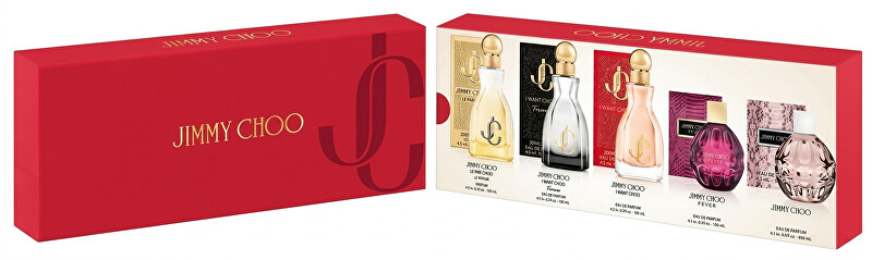 Jimmy Choo Jimmy Choo Mini Set - 5 x 4,5 ml 5ml kvepalų mėginukas Moterims
