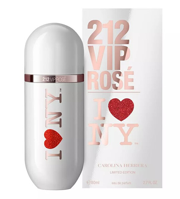 Carolina Herrera 212 VIP Rose I Love NY Limited Edition - EDP 80ml Kvepalai Moterims EDP