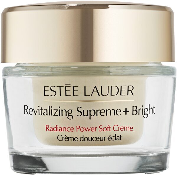 Este&eacute; Lauder Moisturizing and brightening face cream Revitalizing Supreme+ Bright (Radiance Power Soft Creme) 50 ml 50ml vietinės priežiūros priemonė
