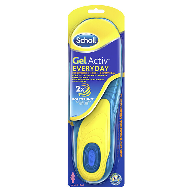 Scholl Gel insoles for shoes GelActiv Everyday women&acute;s 1 pair kojų priežiūros priemonė