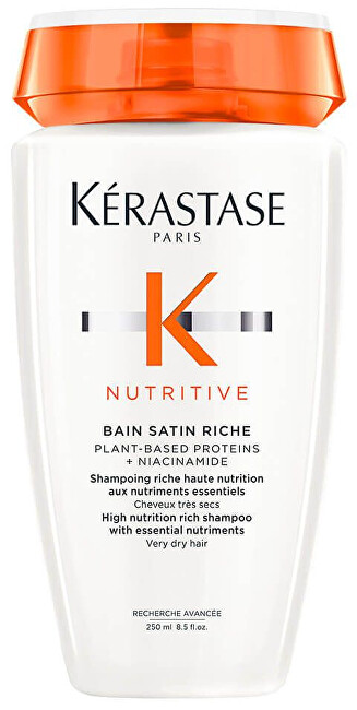 K&eacute;rastase Bain Satin Riche Very Dry Hair Shampoo 250ml &scaron;ampūnas