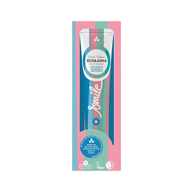 BEN & ANNA Toothpaste Coco Mania Natural Toothpaste 75 ml 75ml dantų pasta