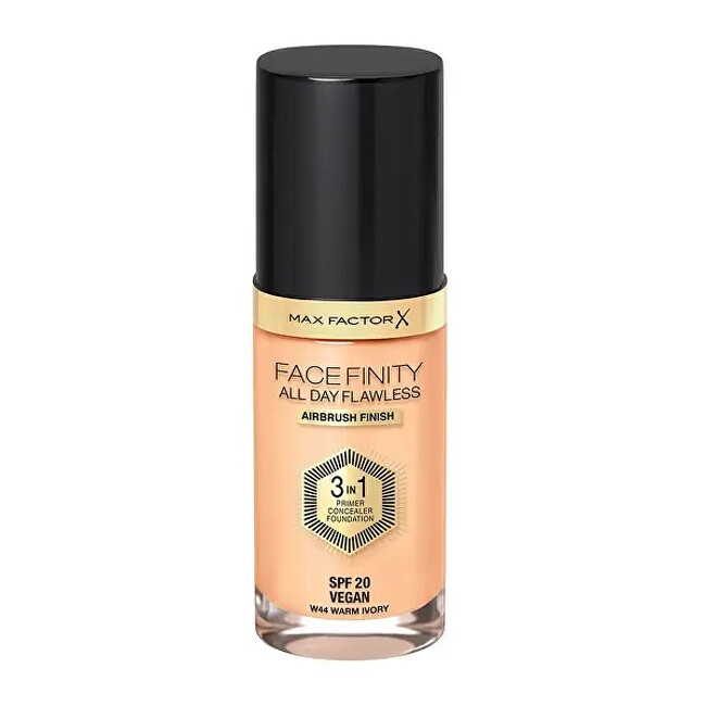 Max Factor Long-lasting makeup Facefinity 3 in 1 (All Day Flawless) 30 ml 35 Pearl Beige makiažo pagrindas