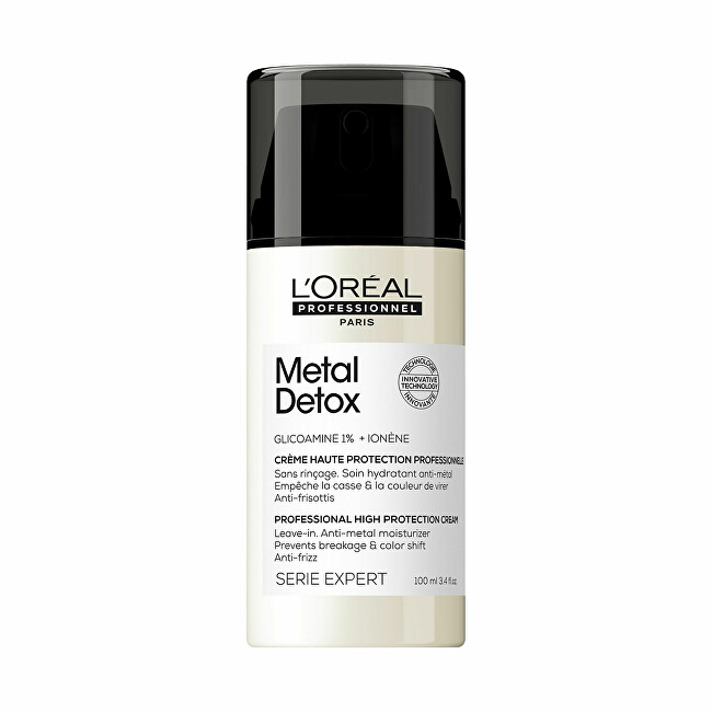 L´Oréal Professionnel Protective cream against the deposition of metal particles Metal Detox (High Protection Cream) 100 m 100ml plaukų apsauga nuo karščio
