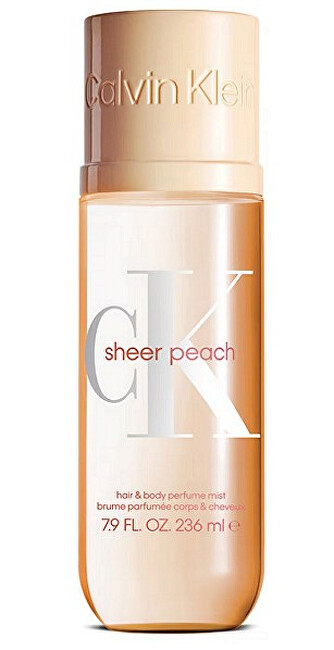 Calvin Klein Sheer Peach - tělov&yacute; a vlasov&yacute; sprej 100ml kvepalai Unisex