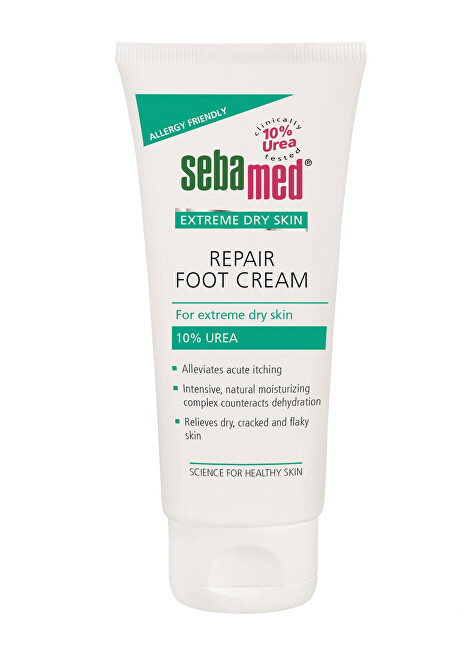 SebaMed Regenerating foot cream with 10% urea Urea(Repair Foot Cream) 100 ml 100ml kojų priežiūros priemonė
