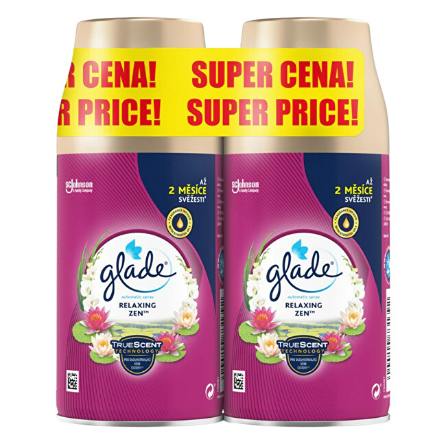 Glade Relaxing Zen air freshener refill set 2 x 269 ml 269ml namų kvapas