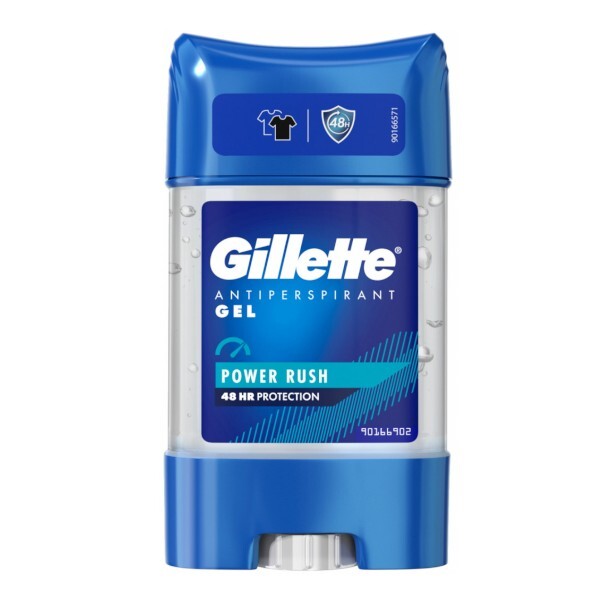 Gillette Gel antiperspirant for men Power Rush 70 ml 70ml dezodorantas