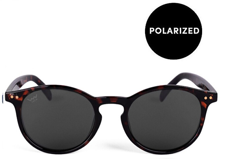 Vuch Polarizačn&iacute; slunečn&iacute; br&yacute;le Mitzi Thin Design Brown akiniai nuo saulės