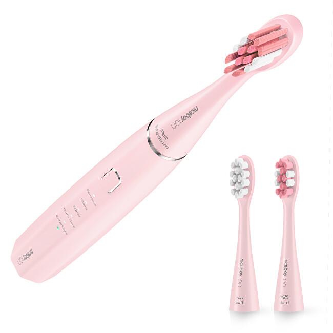 Niceboy ION Sonic Pink Sonic Toothbrush dantų &scaron;epetėlis