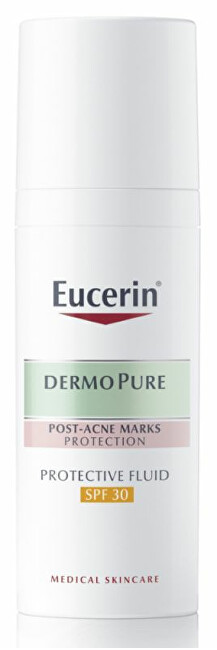 Eucerin Protective skin emulsion SPF 30 Dermo Pure ( Protective Fluid) 50 ml 50ml vietinės priežiūros priemonė