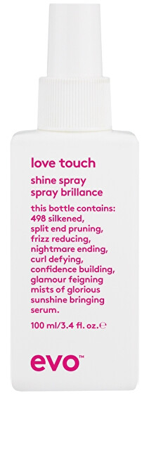 evo Sprej pro lesk vlasů Love Touch (Shine Spray) 100 ml 100ml modeliavimo priemonė
