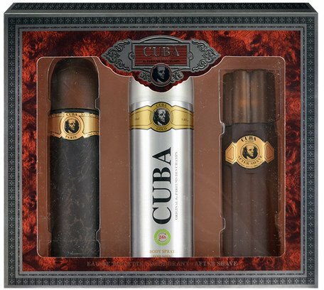 Cuba Gold - EDT 100 ml + deodorant 200 ml + voda po holen&iacute; 100 ml 100ml Kvepalai Vyrams