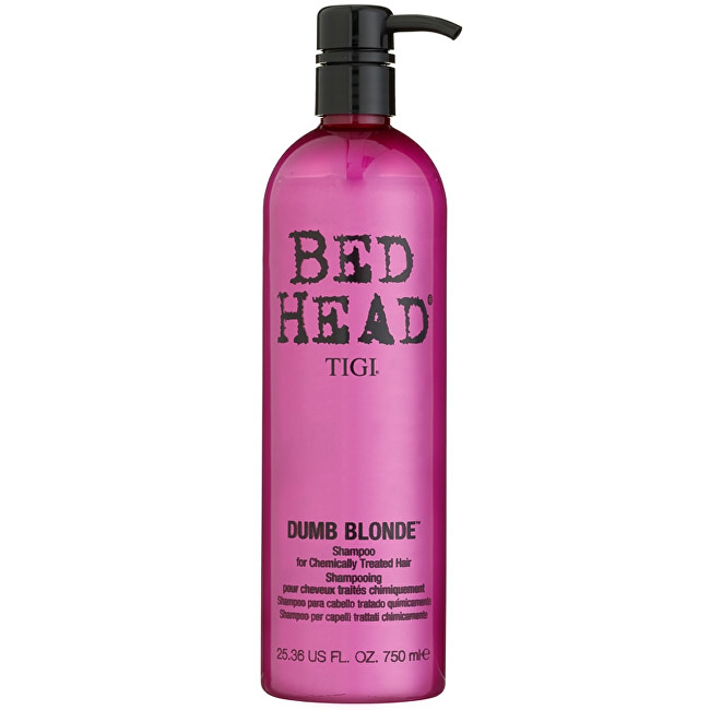 Tigi Shampoo for chemically treated blond hair Bed Head Dumb Blonde (Shampoo) 750ml šampūnas