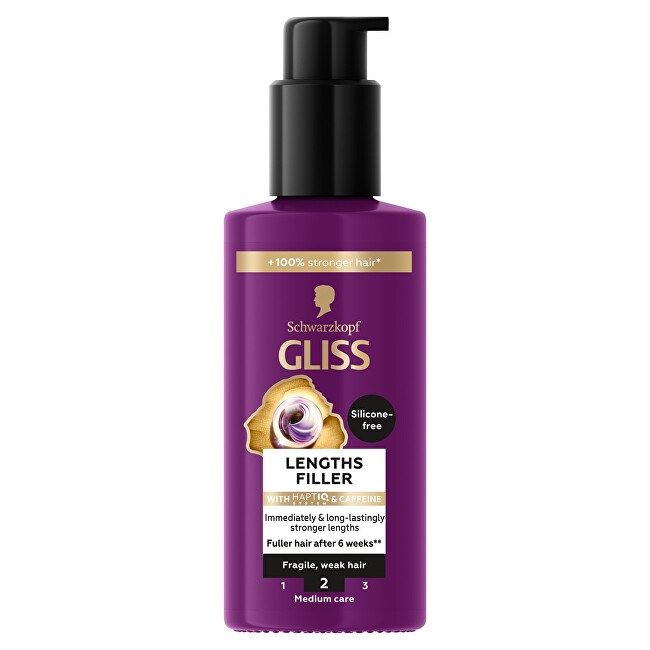Gliss Kur Hair care Lenghts Filler Full Hair Wonder 100 ml 100ml nenuplaunama plaukų priežiūros priemonė