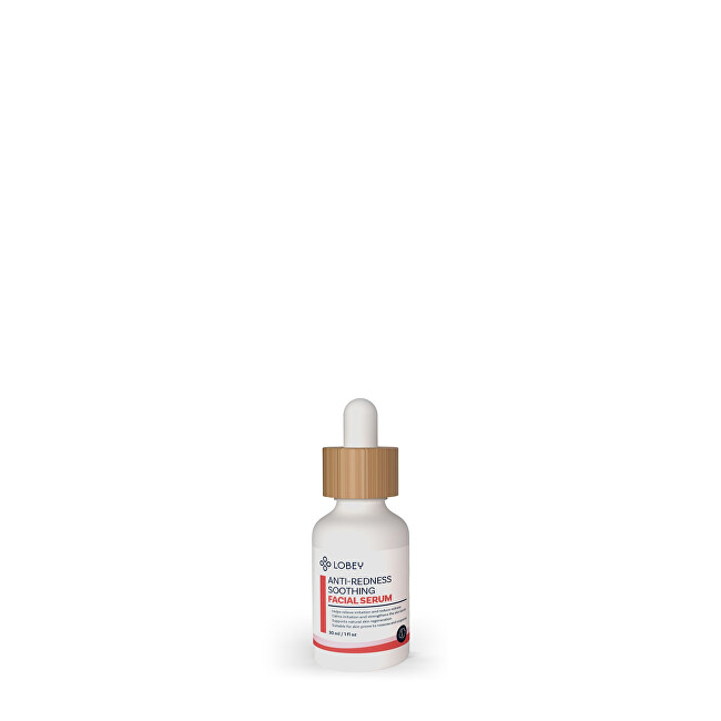 LOBEY Anti-Redness Soothing Serum 30ml vietinės priežiūros priemonė