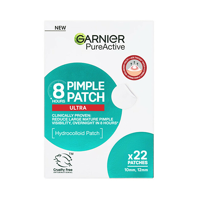 Garnier Hydrocolloid patches 8h Pimple Patch Ultra 22 pcs vietinės priežiūros priemonė