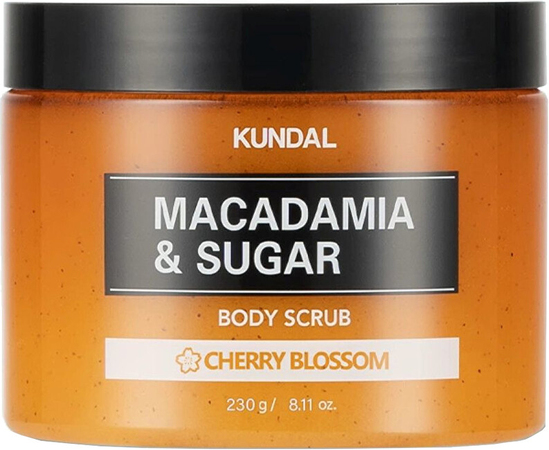 KUNDAL Body scrub Macadamia & Sugar Cherry Blossom (Body Scrub) 550 g Moterims