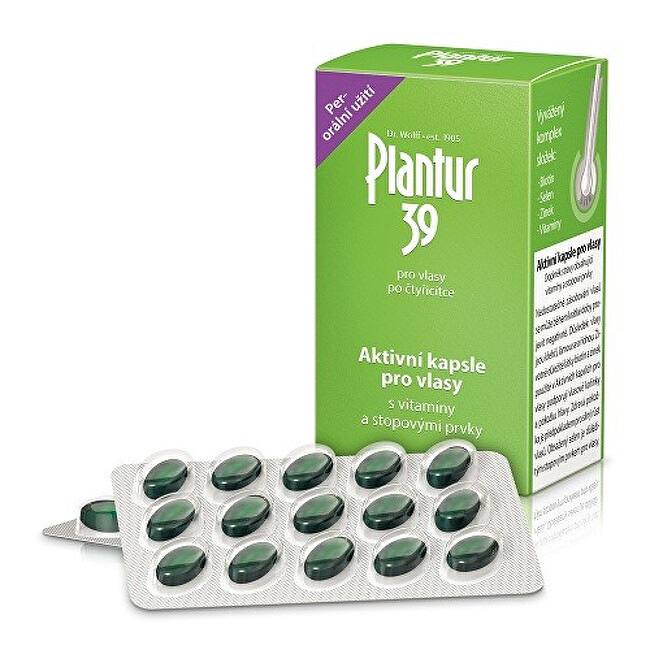 Plantur Active capsules against hair loss 60 capsules šampūnas Plantur Active capsules against hair loss 60 capsules šampūnas